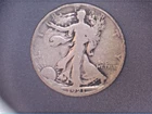 1921-D Liberty Walking Half,  Circulated Ave, .3617 Oz Silver (US-8916 )