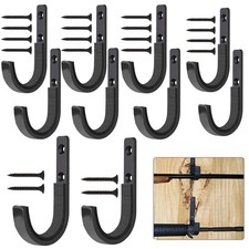 10pcs Steel Gun Rack Storage Rifles Shotgun Hooks Wall Mount Hangers Archery Bow