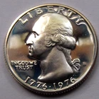 1976-s 40% silver DCAM proof bicentennial washington quarter   🔥🔥