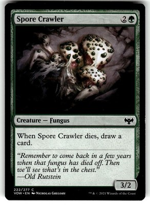 MTG Innistrad: Crimson Vow Card 222/277 Spore Crawler