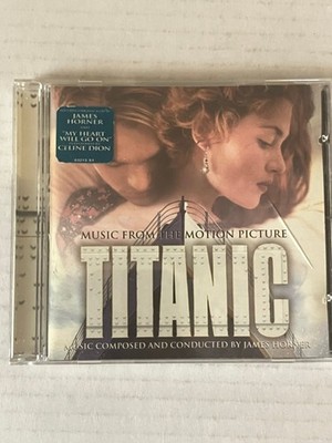 James Horner   Titanic Soundtrack CD 1997 Celine Dion Film Score Sony Music