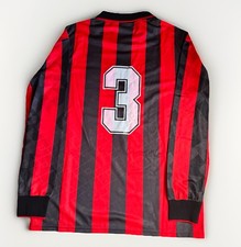 Maglia MALDINI Milan Serie A 1993/94 Long Sleeves N°3 Vintage Retro XL