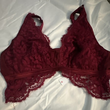 Cosabella Magnolia Curvy Bralette L Deep Ruby...