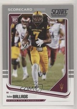 2018 Score Rookies Scorecard Kalen Ballage #372 o6n