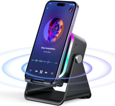 Induction Speaker with Phone Stand 5 in 1 Wireless Induction Bluetooth Audio for