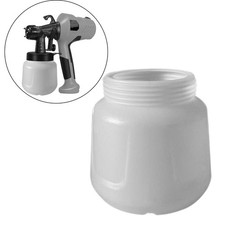 1000ml Plastic Paint Cup Pot DIY Parts Replacement for Power Paint Sprayer Large