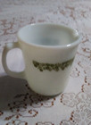 Vintage Pyrex Corning Crazy Daisy Spring Blossom 1 Cup/8 oz. Milk Glass Creamer — photo 2