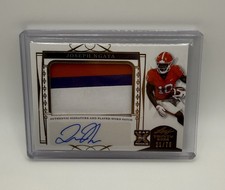 Joseph Ngata 2022 Leaf Trinity Patch Auto /75 Rookie Card RC 21/75. rookie card picture
