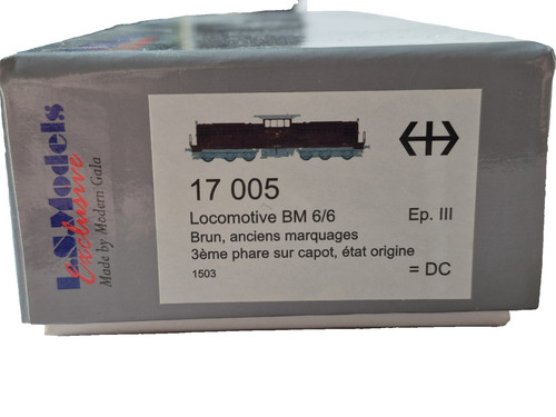LS Models 17 005 Diesellok SBB - CFF BM 6/6 #1503, DC analog, 21 Pol, OVP, Neu | Condition: Neu: Sonstige (siehe Artikelbeschreibung)