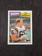 ?1987 Topps #207 Gary Zimmerman Rookie Card RC?Near Mint?. rookie card picture