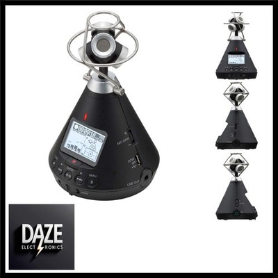 H 3 VR Enregistreur Audio Mobile H3-VR Noir