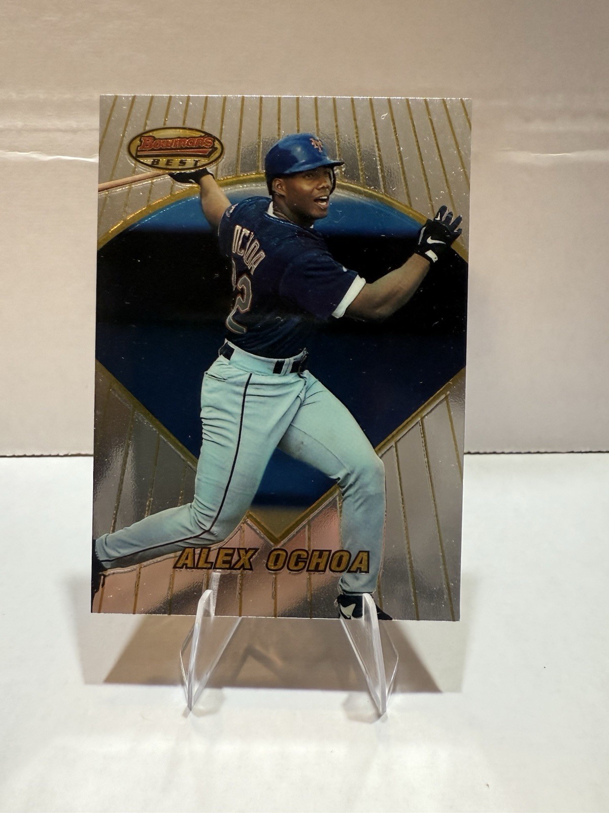 Alex Ochoa 1996 Bowman Best Chrome #93 Rookie