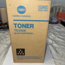 New Genuine Konica Minolta TN 310 Black Toner 4553-401  G3MX