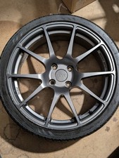 1 x Revo RV018 Satin Anthracite 18x8 ET40 4x108 FOR Ford Fiesta Mk8 / Focus Mk1