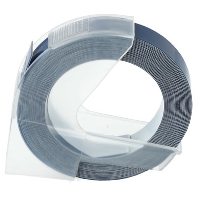 3D Schriftband für Dymo SO720020 1540 Organizer Xpress 12965 Weiß/Blau 9mm 3m