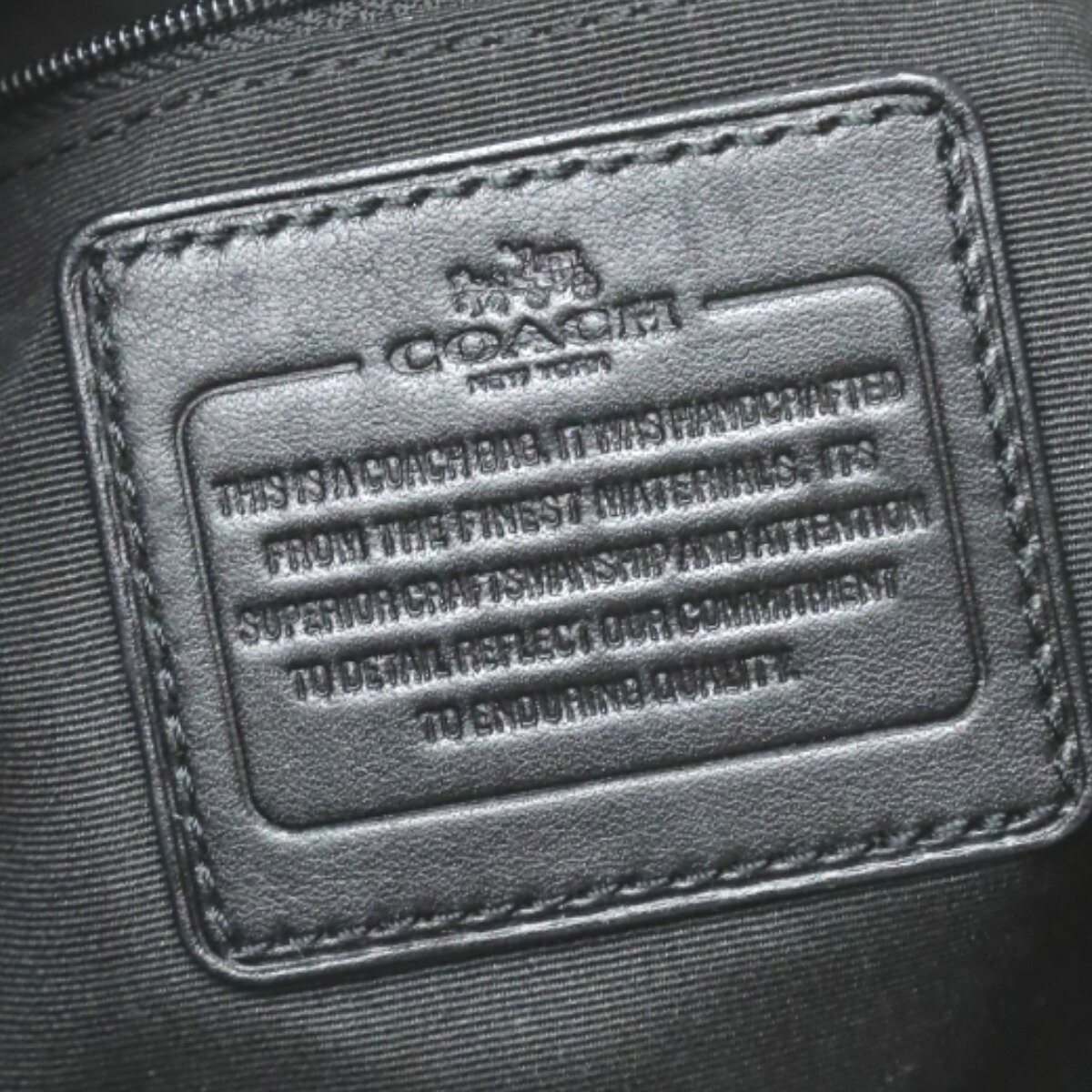 COACH Shoulder Bag Crossbody CC Canvas Signature Leather F35940 Brown A-260113-1 thumbnail 19