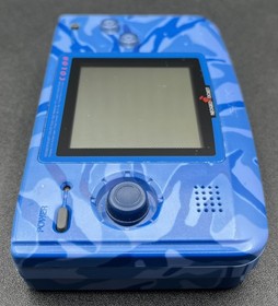 SNK NEOGEO POCKET COLOR HANDHELD GAMING CONSOLE - CAMOUFLAGE BLUE (MVP035677)