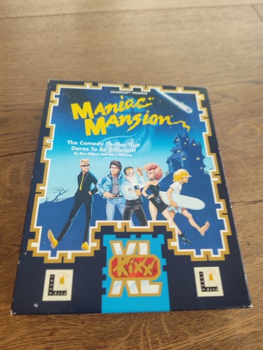 JEU ATARI ST DISQUETTES - MANIAC MANSION - LUCASFILM GAMES