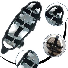Ice Snow Anti Slip Spikes Grips Grippers Crampons Cleats For Hike Shoes Boot