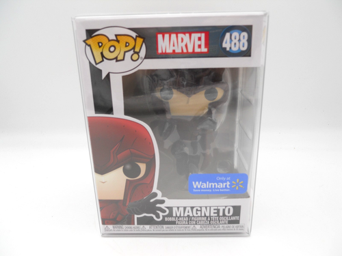 Magneto Funko Pop #488 Marvel Walmart Exclusive mit Popschutz