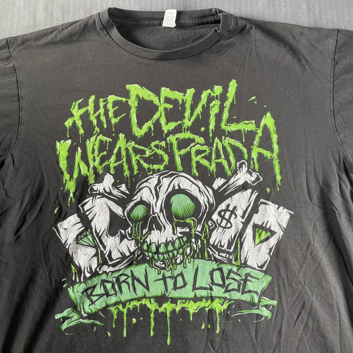 The Devil Wears Prada Shirt Mens Large Black Born To Lose Band Tee