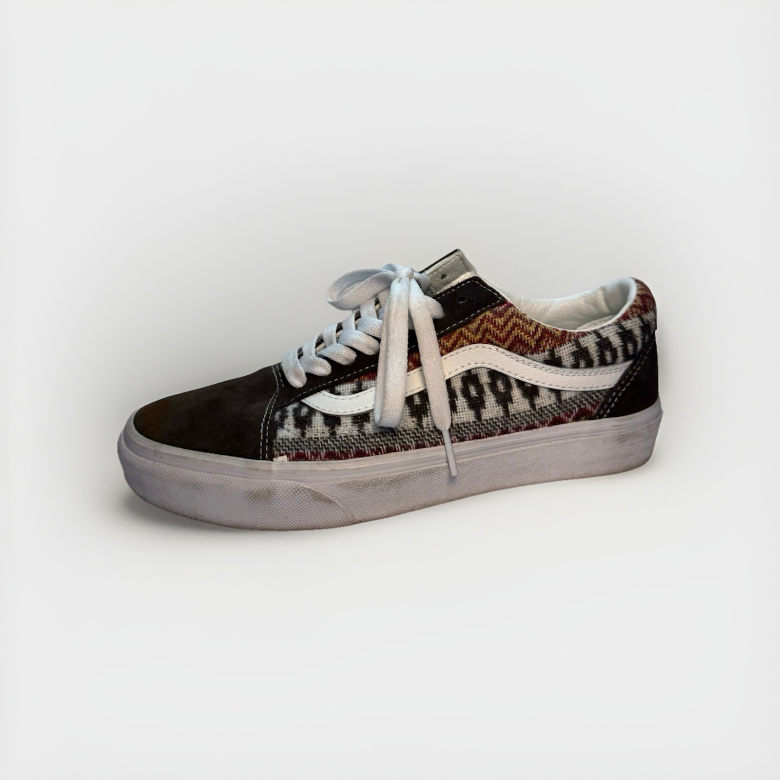 VANS Old Skool Multicolor Geometric Pattern Low T… - image 6