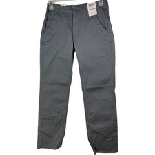 Signature by Levi Strauss  Co Mens Athletic Hybrid Chino Gray 29x30 59943-0052