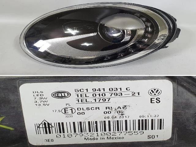 Faro izquierdo de xenón Volkswagen Beetle 2017 5C1 941 031 C Foto 4 de 4