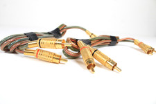 3ft Dual RCA Male to Male Gold-Plated Stereo Audio Cable DJ Mixer Hi-Fi