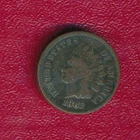 1865 PLAIN INDIAN HEAD CENT **VERY FINE** FREE SHIPPING!!