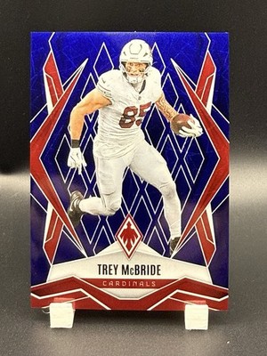 2025 Panini Phoenix Trey McBride Blue Lazer /75 Cardinals SP #80