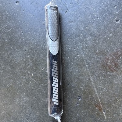 ** Brand New*** JumboMax ST 1.2 Ultra Lite Putter Grip | Black & Silver
