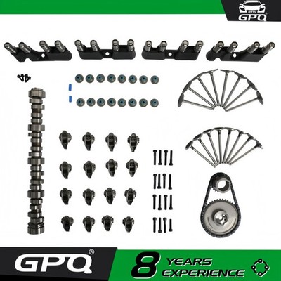Camshaft & Rocker Arm Lifter Kit For 05-14 GM Chevy Avalanche Buick 5.3L V8