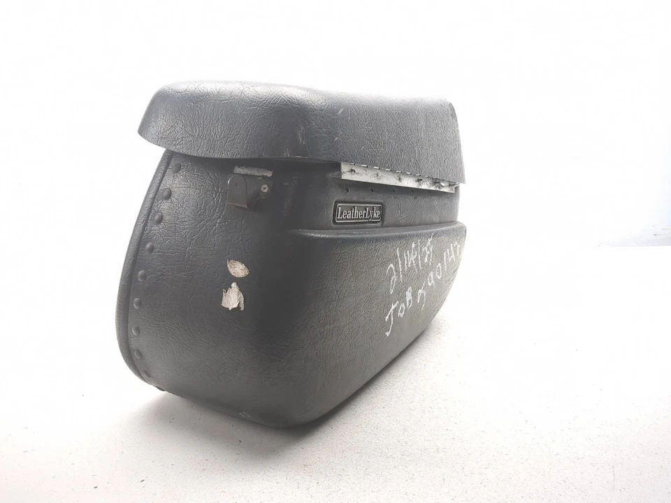 98-04 Suzuki VZ800 Marauder Trasero Derecho Cuero Alforja Maleta Equipaje Foto 2 de 4