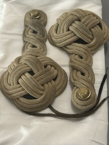 Pair Quartermaster M1885 Musicians Dress Knotts. A Very Rare Collectible.