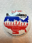 Coca Cola "The Party Favorite" Vintage Advertising Political 3.5" Pinback Button — photo 2