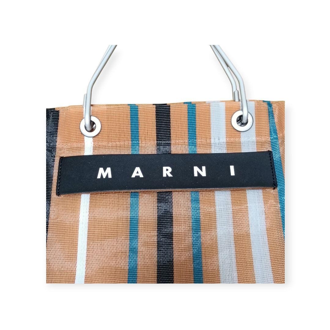MARNI Market トートバッグ Vintage Marni Market Tote Bag Nylon Mesh Basket Limited Edition