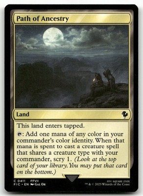 Path of Ancestry #411 (NM) Final Fantasy FIC Magic MTG
