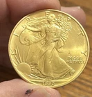 1990 Walking Liberty American Eagle 🔥🔥 1 oz .999 Fine Silver
