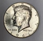 1966 Kennedy Silver Half Dollar UNC