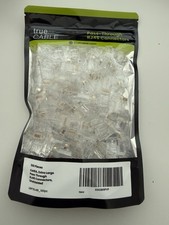 True Cable Cat 6A Extra Large Pass Through RJ45 Connectors Unshielded 100 PCS