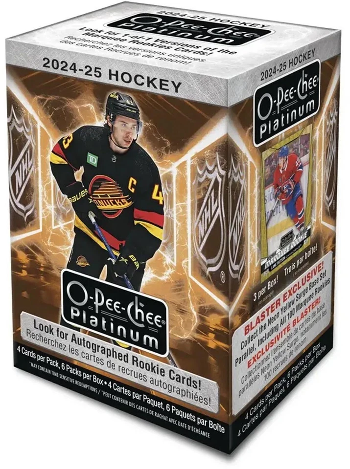 Upper Deck 2024-25 NHL O-Pee-Chee Platinum Hockey Mass Blaster