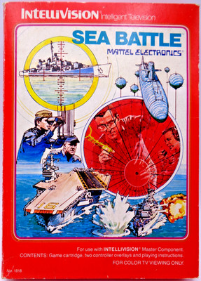 INTELLIVISION -- SEA BATTLE (MATTEL ELECTRONICS)