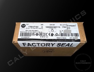 New Sealed Allen Bradley 1769-IF16V Ser A CompactLogix CHNL Voltage Input Module