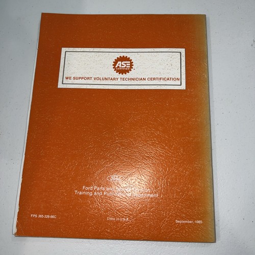 Ford Truck Shop Manual 1986 Light Medium Heavy Pre-Delivery - Picture 3 of 3