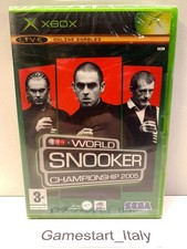 WORLD CHAMPIONSHIP SNOOKER 2005 XBOX - NUOVO SIGILLATO - NEW SEALED PAL VERSION