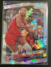 2025 Panini Prizm WNBA #75 Aliyah Boston  - Cracked Ice Prizm - Indiana Fever