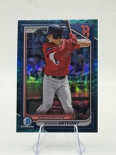 2024 Bowman Chrome Prospects Blue Reptilian Refractor /150 Roman Anthony