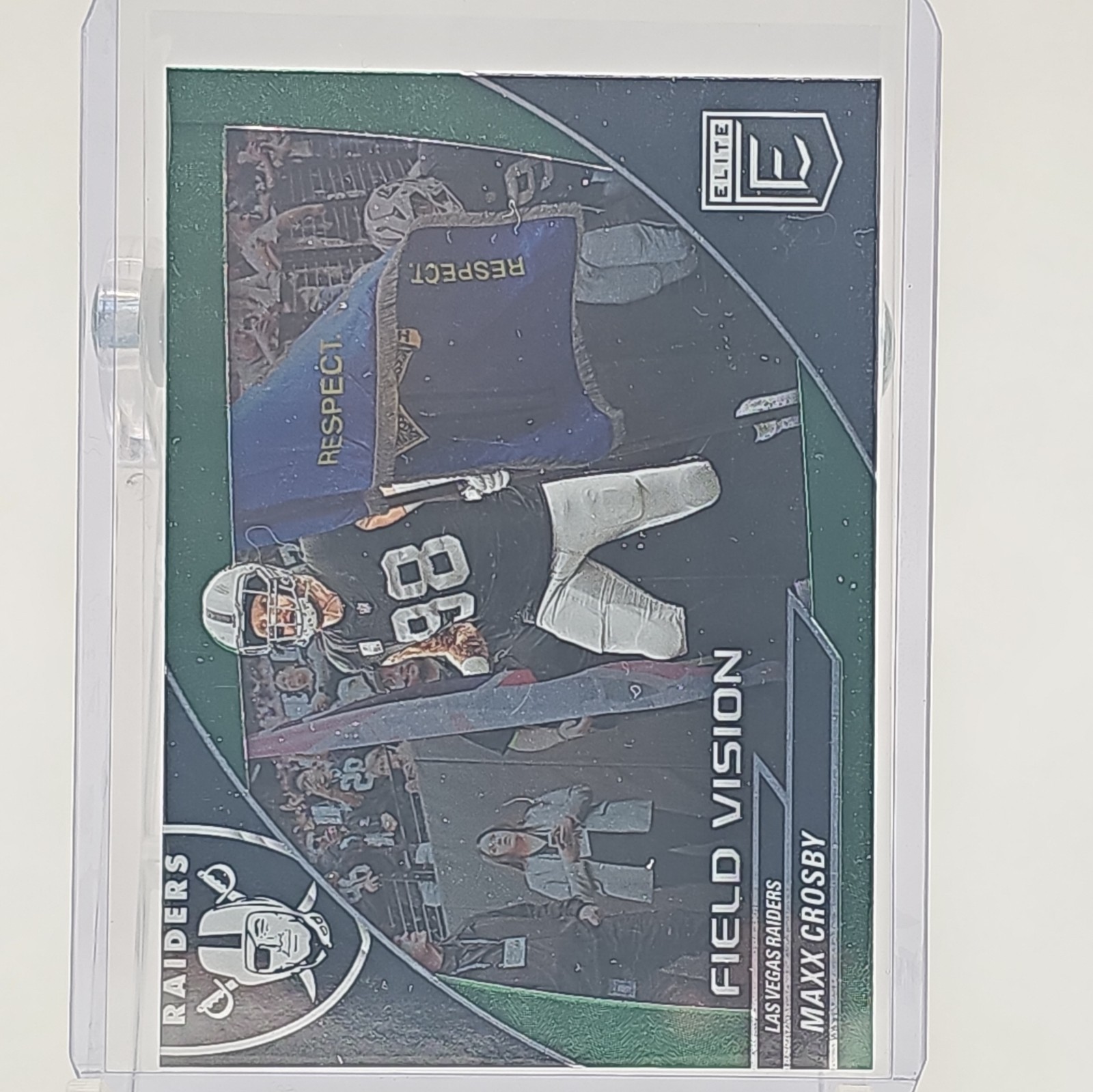2024 Panini Donruss Elite - Field Vision Maxx Crosby #6 Green