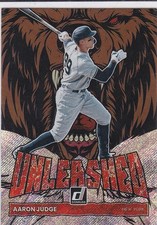 AARON JUDGE New York Yankees Card Donruss UNLEASHED RARE RAPTURE $$ VARIATION!